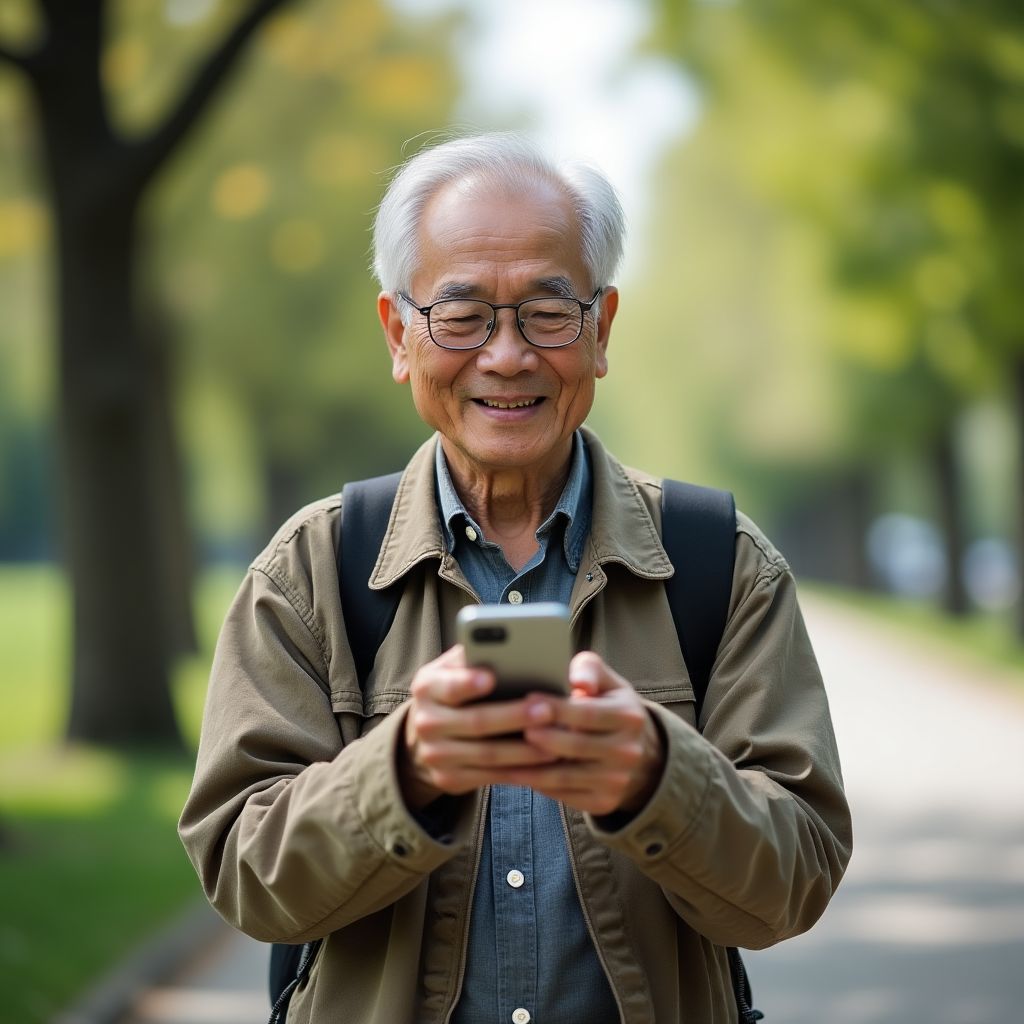 Mr. Cheung Kai-Tak, 83 years old